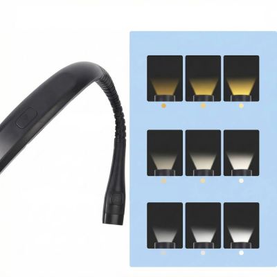 3. Tech-Protect LL200 Kabellose Rückenleselampe – Schwarz