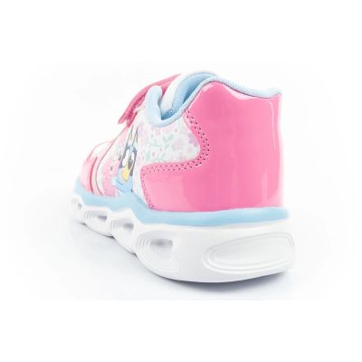 5. Leomil Bluey Kindersportschuhe, leichte Sneaker mit Klettverschluss und LED-Beleuchtung