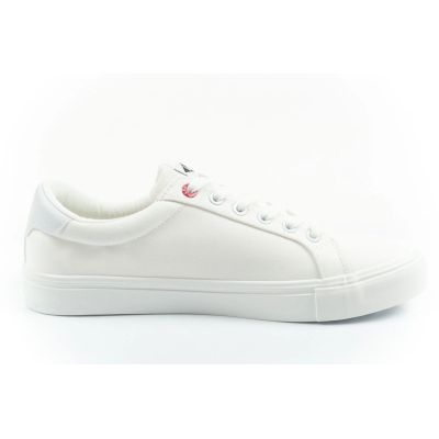 4. Lee Cooper Herren-Sportschuhe, modische weiße Sneaker, bequem