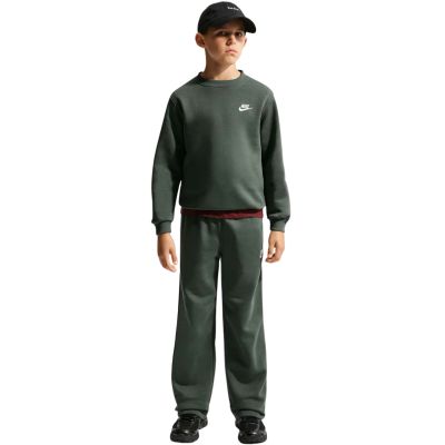 6. Nike Sportswear Club Fleece Kinder-Sweatshirt, Dunkelgrün FD3006 305