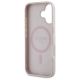 7. Guess GUHMP16SP4ROPEMCP iPhone 16 6,1" Pink/Pink Hardcase 4G Flowers Print MagSafe