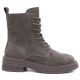 6. Damen-Ankle-Boots aus Leder, khakifarbenes Wildleder, Sergio Leone TR-02