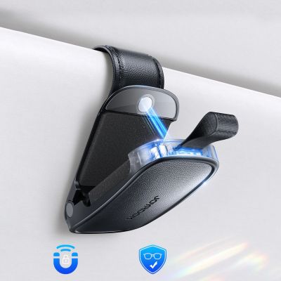 3. Joyroom JR-ZS511 Sonnenblendenhalter mit Magnetclip – Schwarz