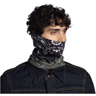 Bandana BUFF ORIGINAL ECOSTRETCH CAMO CASH MULTI – Einheitsgröße