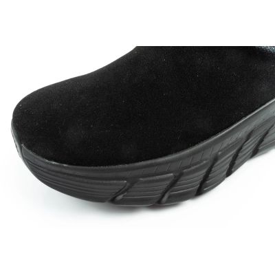 15. Skechers Damen Winterstiefel Isolierte Lederstiefeletten