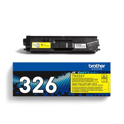 4. Brother Toner Gelb TN326Y=TN-326Y, 3500 Seiten