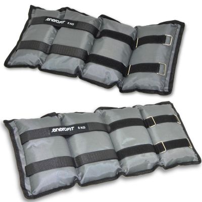 4. ENERO FIT GRAUES GELENKGEWICHT 10KG (2x5KG)