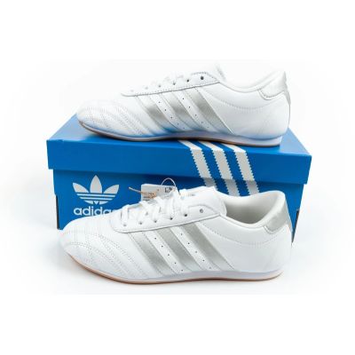 10. Adidas Damen-Sportschuhe Taekwondo Lace, weiß, modisches Leder