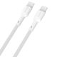 Dudao L9C Max 240W PD USB-C - USB-C Kabel 1,2m - Weiß