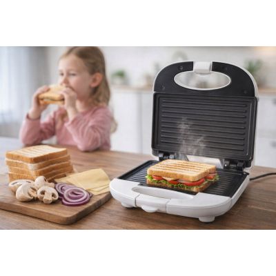 13. Esperanza Panini TKT004W Sandwichmaker (700W; weiß)