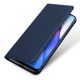 4. Dux Ducis Skin Pro Hülle für Oppo Reno 8 Pro Flip Cover Card Wallet Stand blau