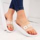 6. Big Star W FF274A199 weiße Pool-Flip-Flops