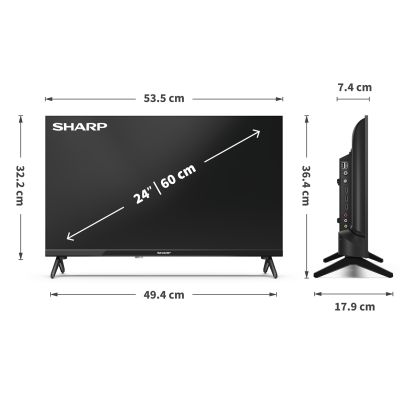 8. Sharp-Matratze 24HA1205E 24 schwarz Huntington-Krankheit