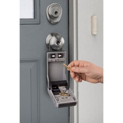 3. MASTER LOCK 5480EURD Schlüsselschrank Stahl Schwarz, Grau