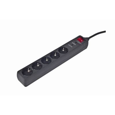 3. ENERGENIE SPG5-C-10 Steckdosenleiste (5 x VDE; 3 m; schwarz)