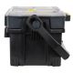 4. Stanley 1-97-514 Werkzeugkasten, Schwarz, Transparent