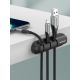 4. Vention 5-Port Kabelorganizer Schwarz