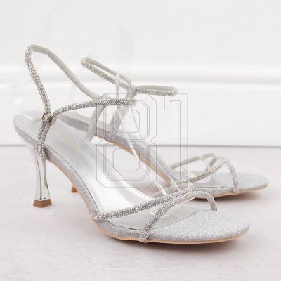 2. Sandalen mit Zirkonen Potocki W LE20326 WOL282B