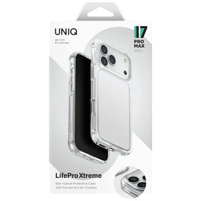 6. Uniq Lifepro Xtreme Case für iPhone 17 Pro Max - Transparent