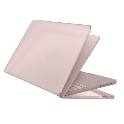 4. Tech-Protect Softshell-Schutzhülle für MacBook 13" (2026) – Mattrosa