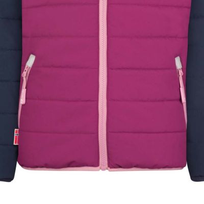4. Trollkids Kinder Hafjell Schneejacke PRO mit Kapuze, wasserdicht, rosa (514-182)