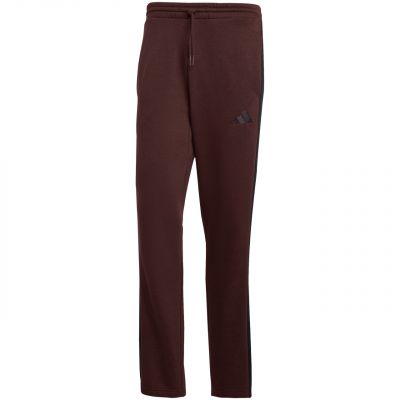 2. Herren adidas Essentials 3-Streifen Fleecehose Braun JX0713