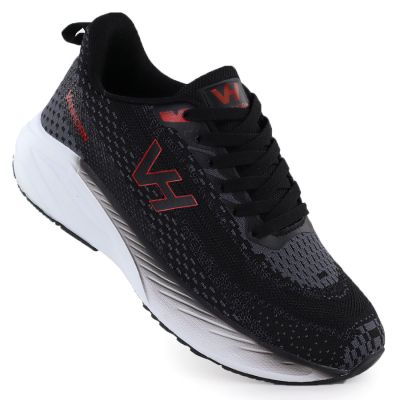 Vanhorn YW27308BK2 Herren-Sportschuhe, leicht, schwarz