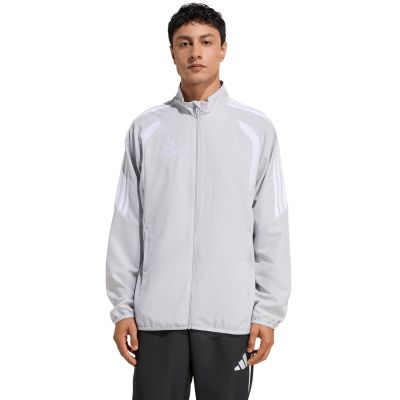 8. adidas Tiro 26 League Presentation Herren-Sweatshirt Hellgrau JZ9050