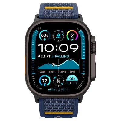 2. Spigen Athlex Air Strap für Apple Watch 44 / 45 / 46 / 49 mm - Marineblau