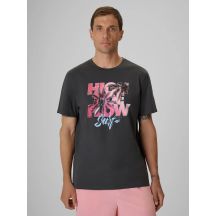 Herren-T-Shirt mit Aufdruck, regulär, Größe 4F 4FRSS26TTSHM4292-22S