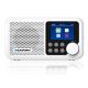 BLAUPUNKT DAB DR8WH tragbares Radio, weiß