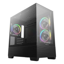 DeepCool CG380 3F Midi-Tower Schwarz