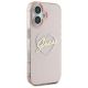 4. Guess IML Herzhülle für iPhone 16 - Rosa