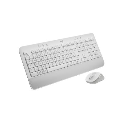 9. Logitech Signature MK650 Combo für Business: Tastatur und Maus inklusive, Bluetooth, QWERTZ-Tastatur, Deutsch, Weiß