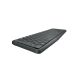 6. Logitech MK235 920-007931 Membran-Tastatur + Maus-Set (USB 3.0; grau; optisch)
