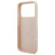 7. Guess Grained Big 4G & Classic Logo iPhone 17 Pro Hülle - Rosa