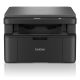 Brother DCP-L1640W 3-in-1-Laserdrucker, Schwarzweiß, A4, WLAN, Schwarz