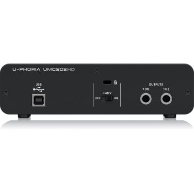 10. Behringer UMC202HD - USB-Audio-Interface