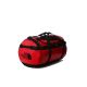 6. The North Face Base Camp Duffel L Sporttasche 95L Polyester Schwarz, Rot