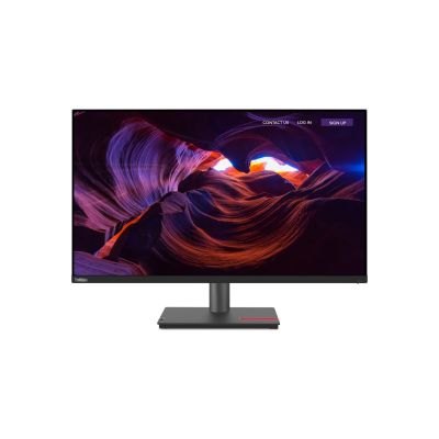 8. Lenovo ThinkVision P32p-30 31,5" IPS-Display (3840 x 2160 Pixel), HDMI, DisplayPort, USB, Rabenschwarz