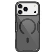 Nillkin Nature TPU Pro Magnethülle kompatibel mit MagSafe für iPhone 17 Pro Max - Translucent Black