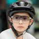 3. Rockbros LK-67 Jugend-Fahrradhelm mit abnehmbarem Visier 54–58 cm – Schwarz