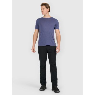 7. 4F Merino-Woll-Trekking-T-Shirt für Herren 4FWAW25TFTSM1526-32S