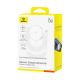 6. Baseus Simple Mini4 Air Qi2 15W Magnetisches kabelloses Ladegerät – Silber