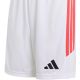 5. adidas Tiro 26 League Kindershorts weiß und rot KR0364