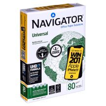 Kopierpapier Universal Premium Navigator 8247A80 (A4; 80 g/m²; 500 Blatt; weißes Papier)
