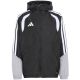2. adidas Tiro 26 Competition Allwetter-Kinderjacke Schwarz KB0156