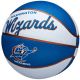 6. Wilson Team Retro Washington Wizards Mini-Basketball WTB3200XBWAS