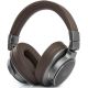 7. Muse M-278 BT Kabelloses Headset mit Kopfbügel, Micro-USB, Bluetooth, Braun, Silber