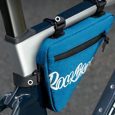2. Rockbros G001 Flash Journey Dreieck-Rahmentasche 0,8 l - Blau